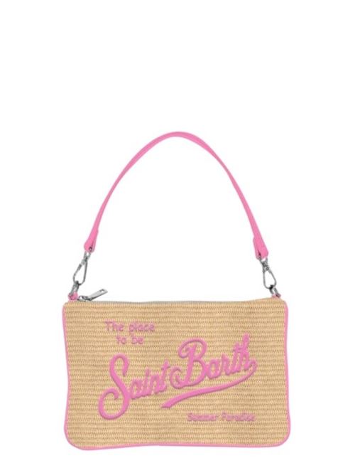 parisienne mini straw pochette MC2 SAINT BARTH | PARM002-00415L.1121